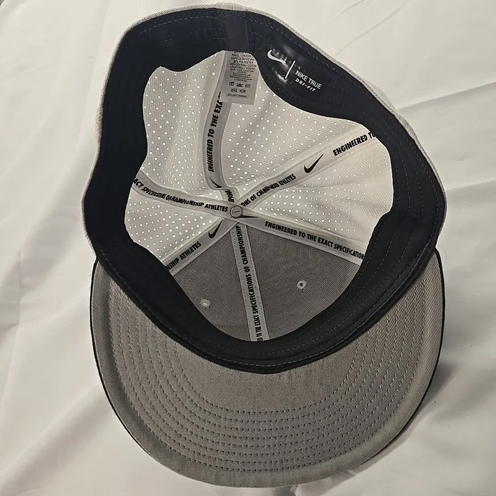 Philadelphia Eagles Baseball Hat Fitted White L/XL Nike True Dri Fit Streetwear